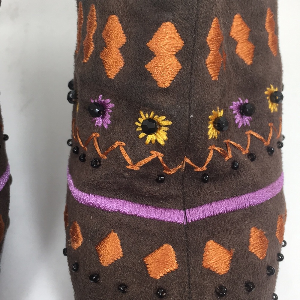 Colin Stuart Studded Clog Mules - image 3